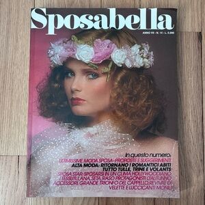RARE Sposabella Magazine, AUTUNNO-INVERNO 1980/81 Autumn/Winter, Italian Bridal